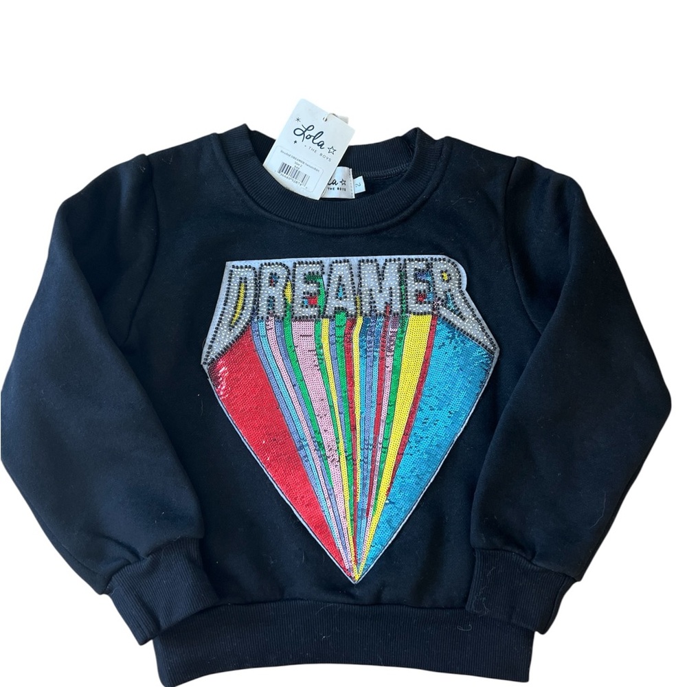 NWT Lola & The Boys sweatshirt